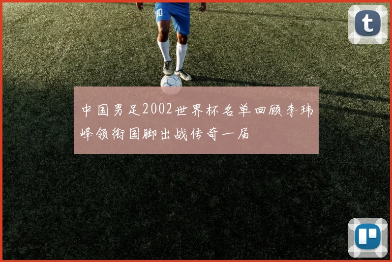中国男足2002世界杯名单回顾李玮峰领衔国脚出战传奇一届